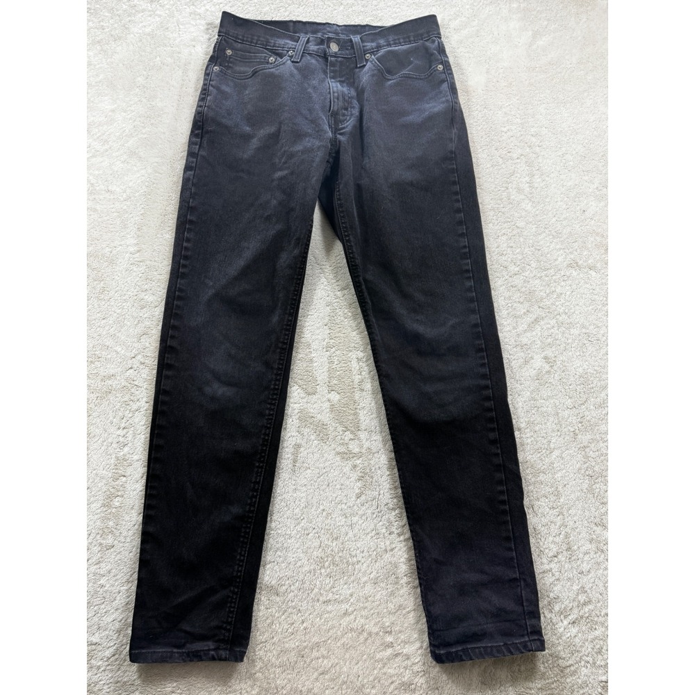 Levi's Mens 531 Athletic Slim Stretch Black Denim Jeans 31x32 Meas: 30x30